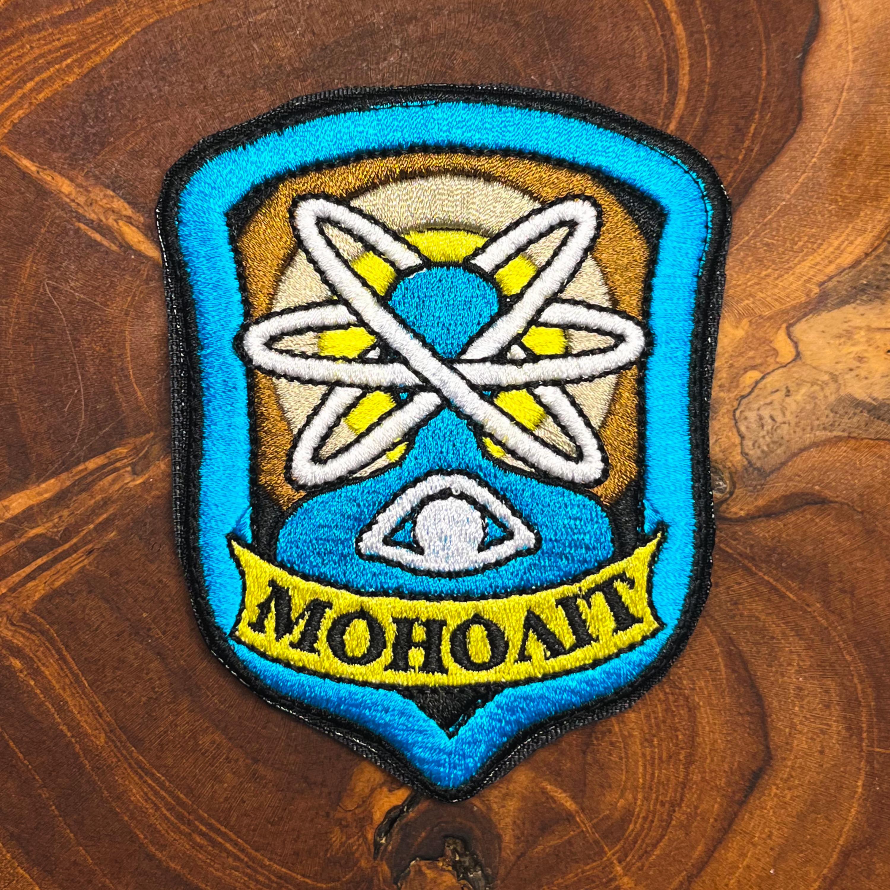 Monolith Patch - 10 x 8 cm / 4 × 3.2 in - STALKER Inspired Embroidered Faction Badge Iron-On or Hook-and-Loop, Gamer Gift, Uniform Backpack