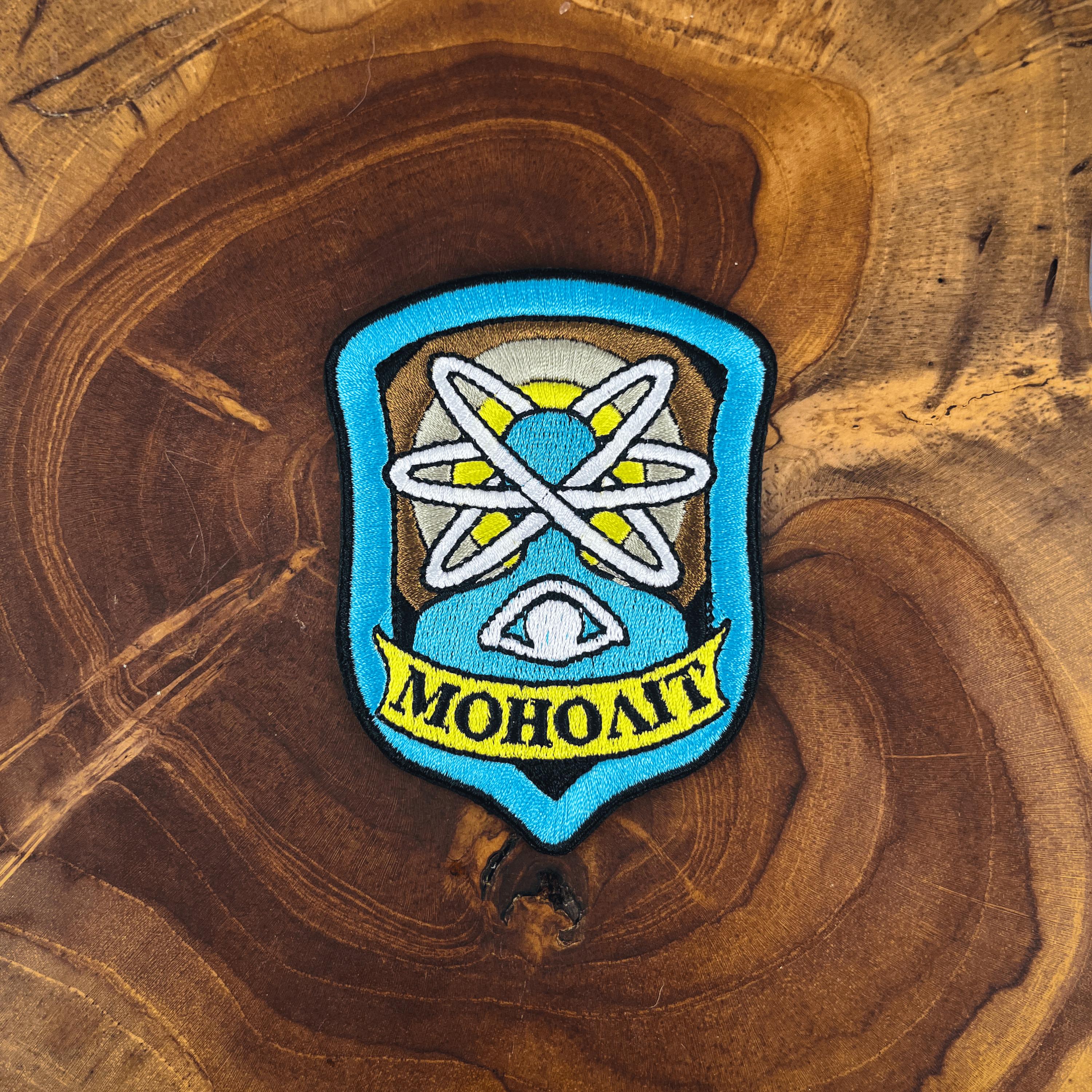 Monolith Patch - 10 x 8 cm / 4 × 3.2 in - STALKER Inspired Embroidered Faction Badge Iron-On or Hook-and-Loop, Gamer Gift, Uniform Backpack