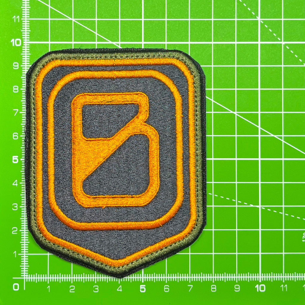Ward Patch - 9.5 x 7.5 cm / 3.7 × 3 in - STALKER Inspired Embroidered Faction Badge Iron-On or Hook-and-Loop, Gamer Gift, Uniform Backpack