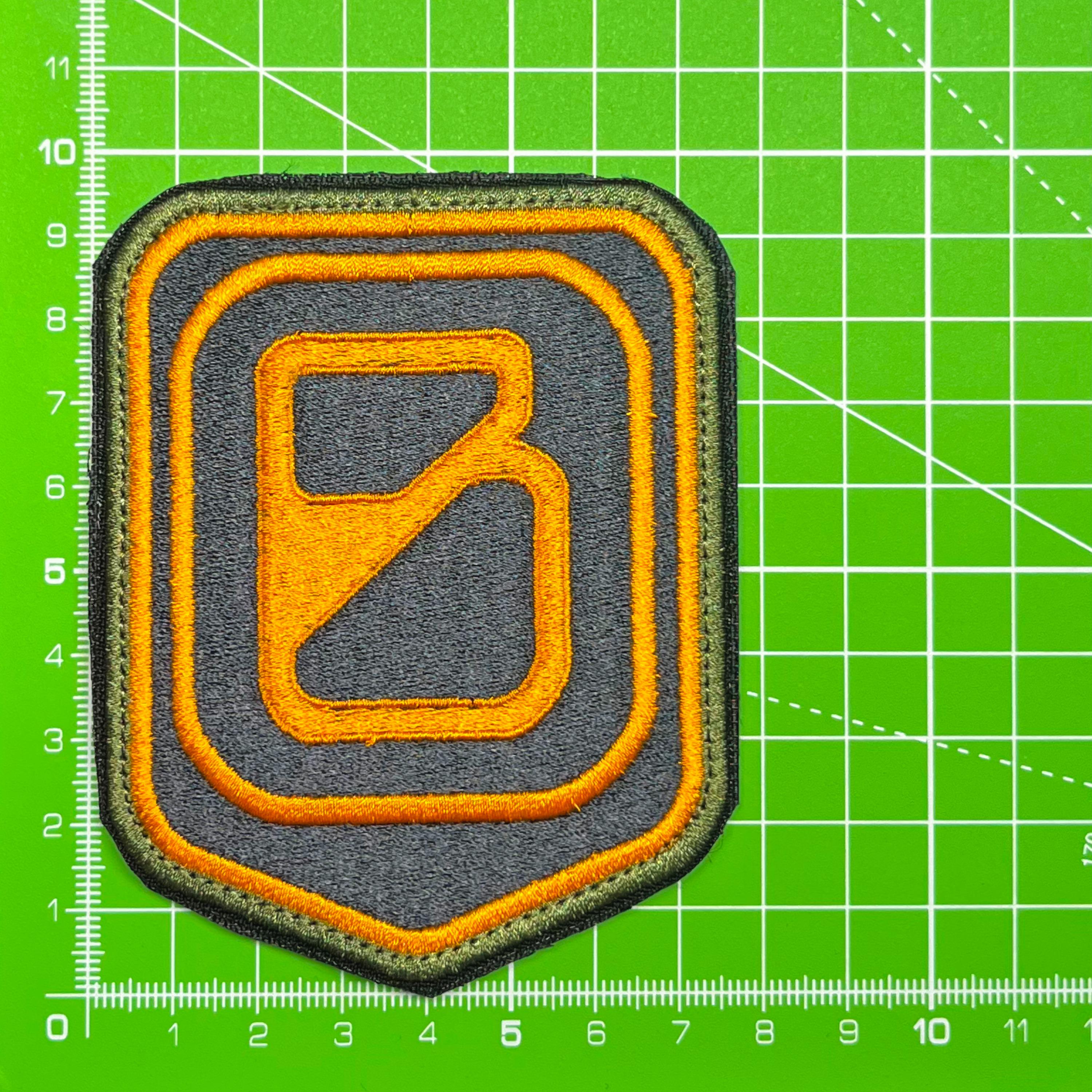 Ward Patch - 9.5 x 7.5 cm / 3.7 × 3 in - STALKER Inspired Embroidered Faction Badge Iron-On or Hook-and-Loop, Gamer Gift, Uniform Backpack