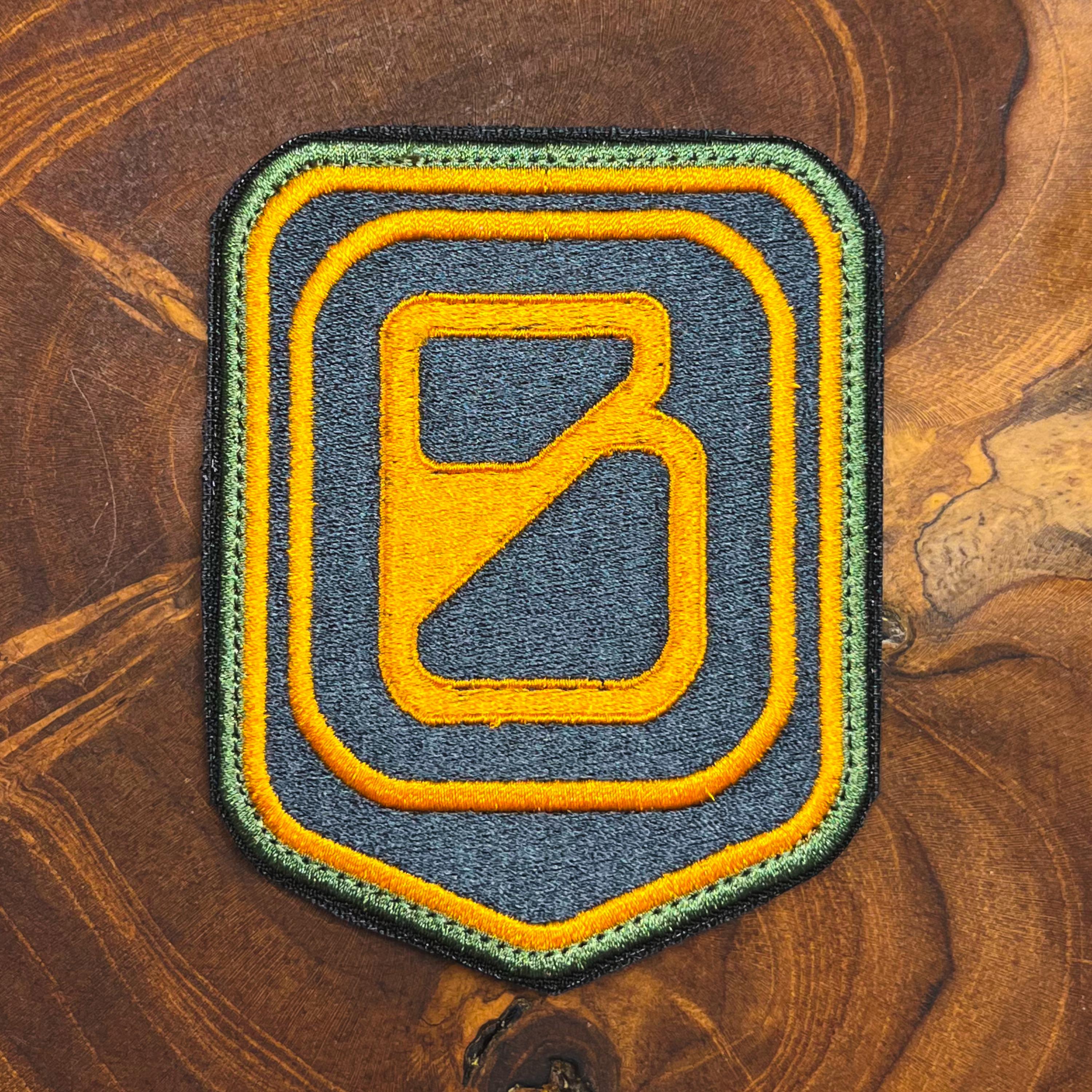 Ward Patch - 9.5 x 7.5 cm / 3.7 × 3 in - STALKER Inspired Embroidered Faction Badge Iron-On or Hook-and-Loop, Gamer Gift, Uniform Backpack