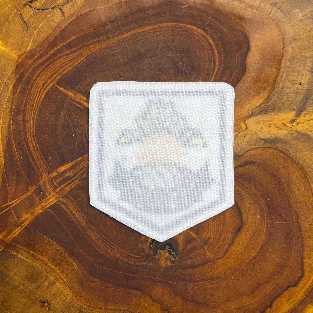 Clear Sky Patch - 9.5 x 8.5 cm / 3.7 × 3.3 in STALKER Inspired Embroidered Faction Badge Iron-On, Hook-and-Loop, Gamer Gift Uniform Backpack